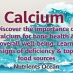 Calcium a Pivotal pearl from Nutrient Ocean