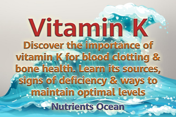 Vitamin K: An Essential Nutrient